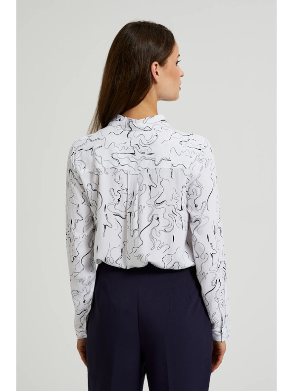 Moodo Bijela ženska košulja