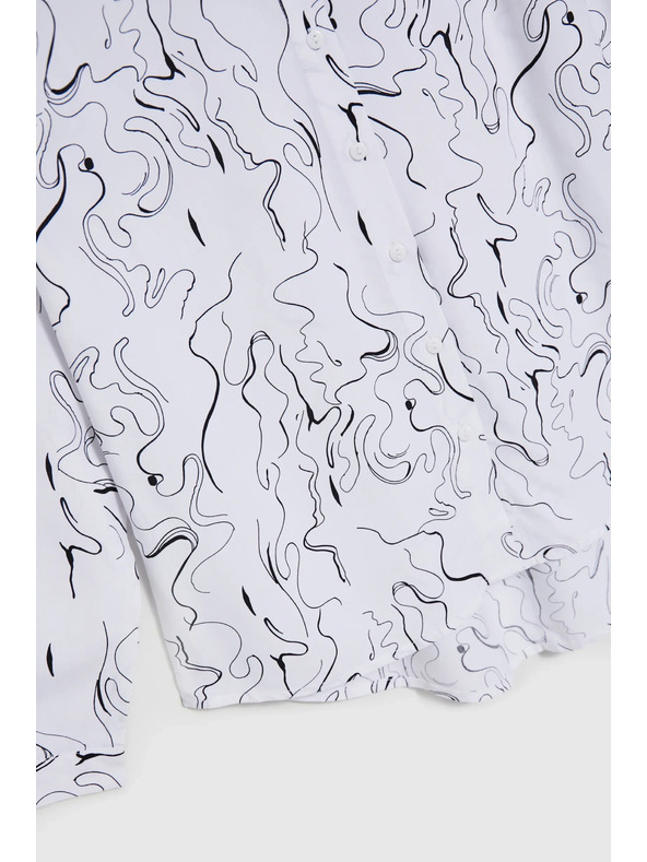 Moodo Bijela ženska košulja