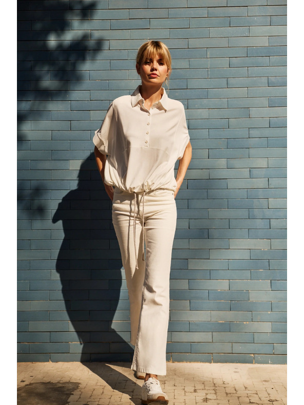 Moodo Bijela ženska bluza