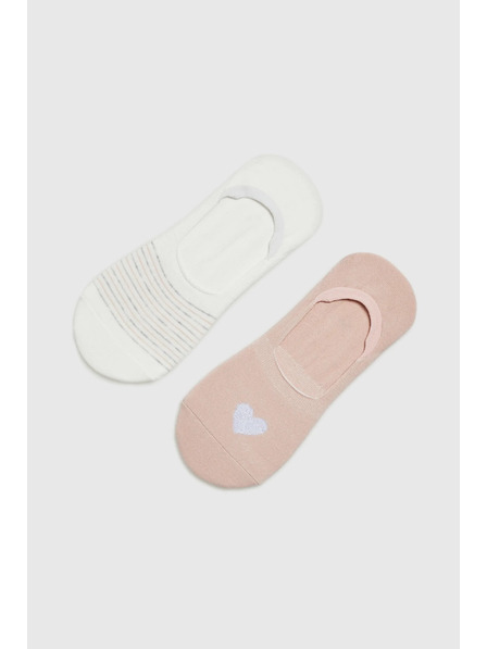 Moodo Svijetlo bež ženske čarape