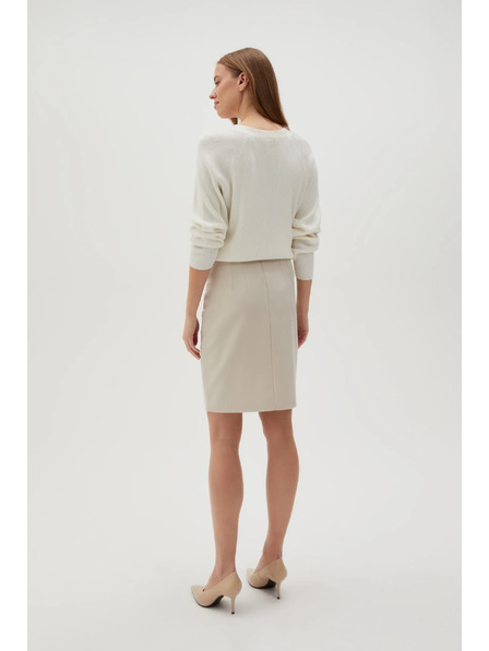 Moodo Krem ženska suknja