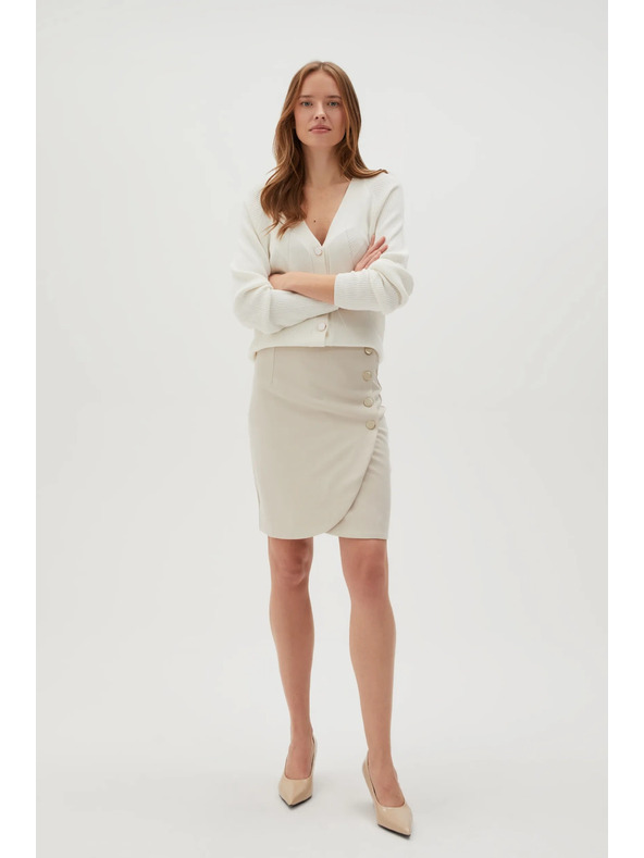 Moodo Krem ženska suknja