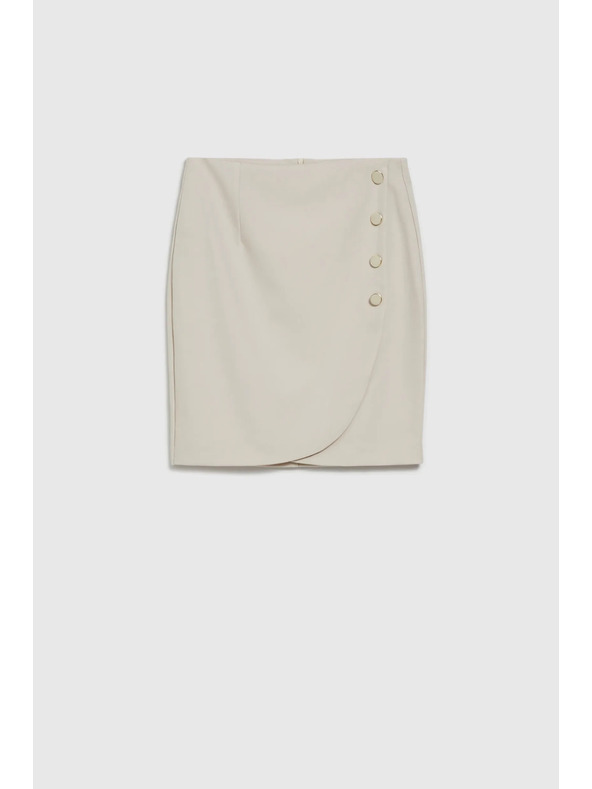 Moodo Krem ženska suknja