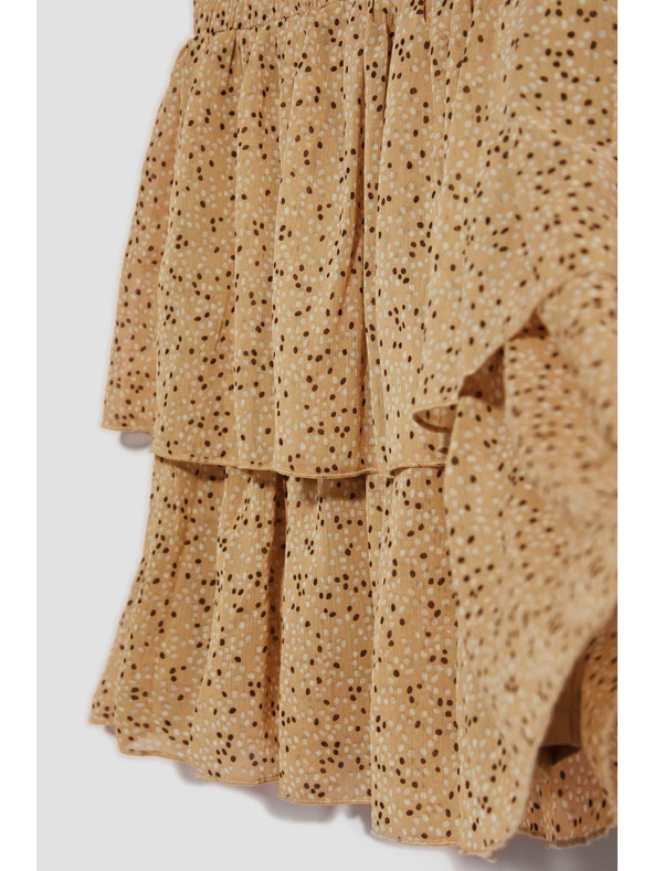 Moodo Bež ženska suknja