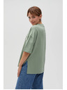 Moodo Maslinasta ženska majica
