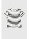 Moodo Bijela ženska prugasta majica