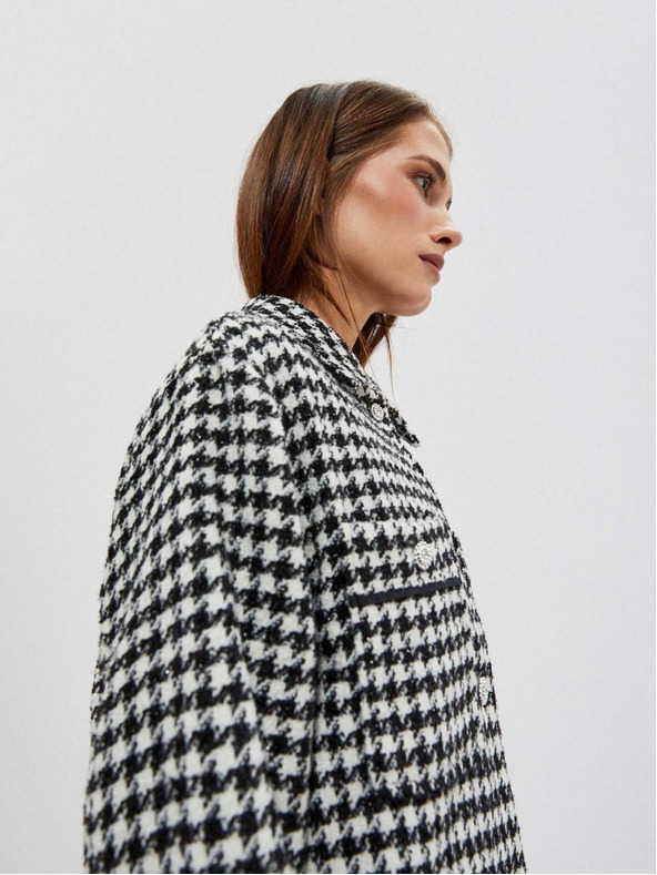 Moodo Crno-bijela ženska jakna