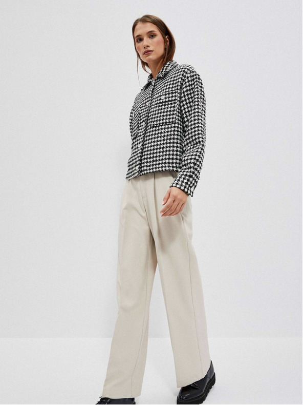 Moodo Crno-bijela ženska jakna