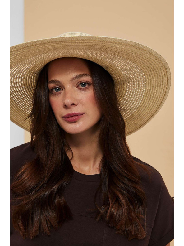 Moodo Svijetlo bež ženski šešir
