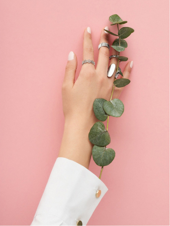 Moodo Srebrni prsten