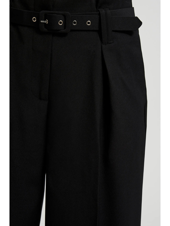 Moodo Crne ženske hlače