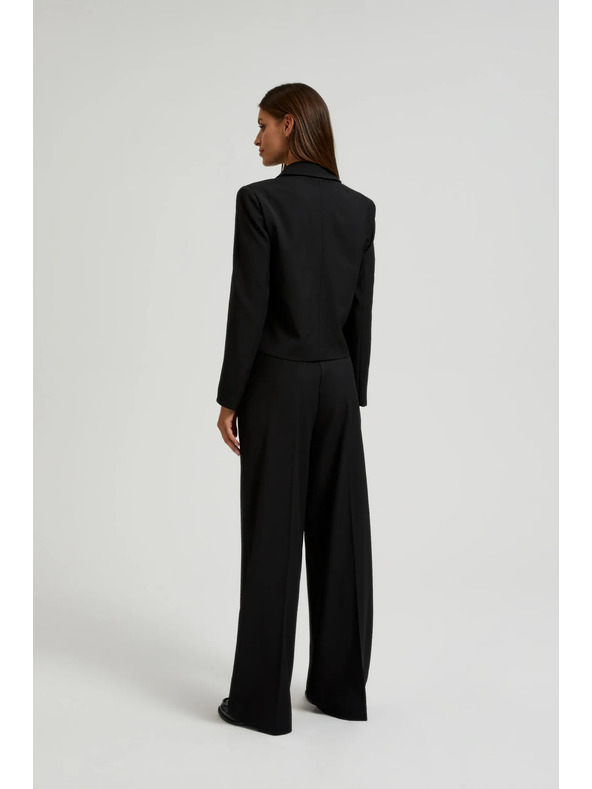 Moodo Crne ženske hlače