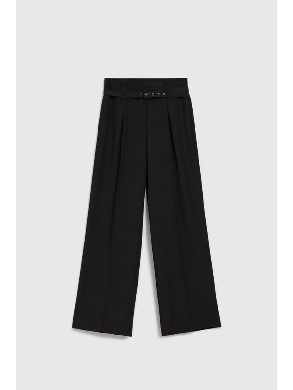 Moodo Crne ženske hlače