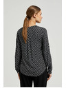 Moodo Crno-bijela ženska košulja