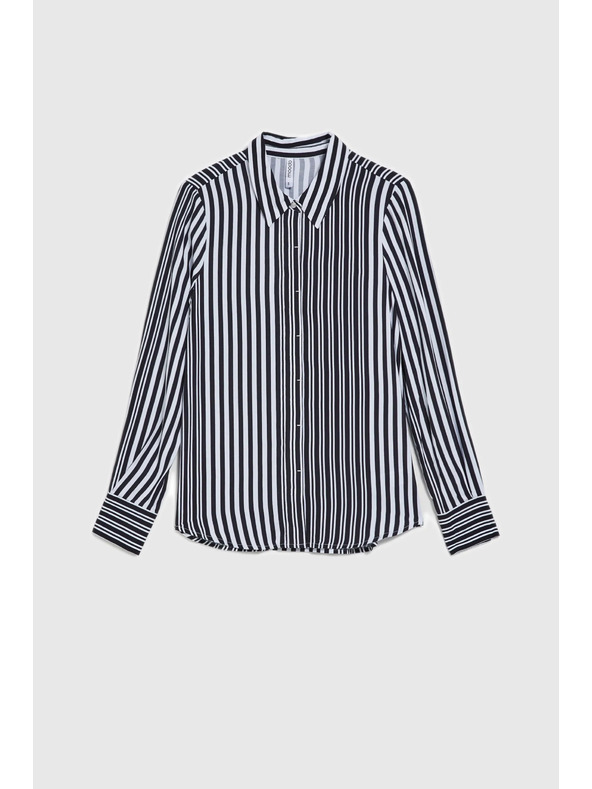 Moodo Crna ženska košulja