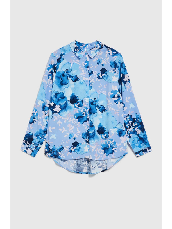 Moodo Tamno plava ženska košulja