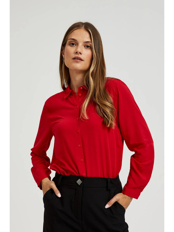 Moodo Crvena ženska košulja