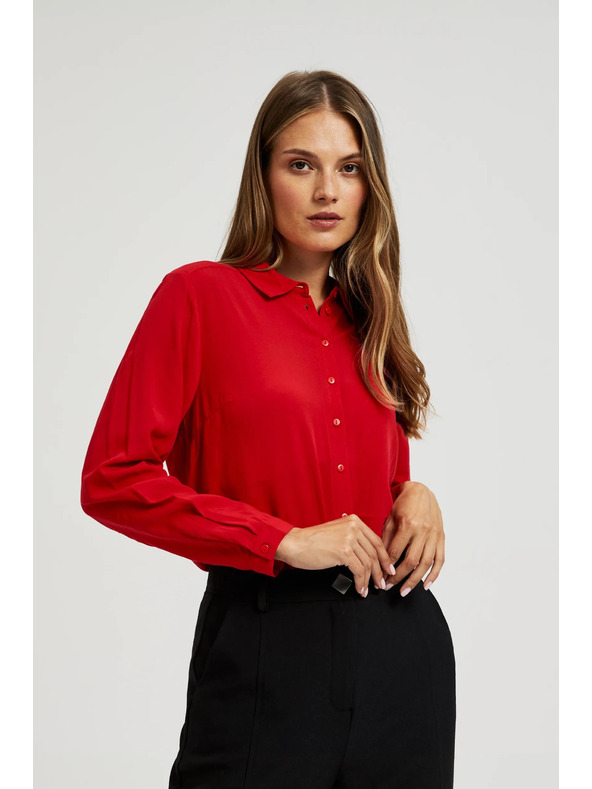 Moodo Crvena ženska košulja