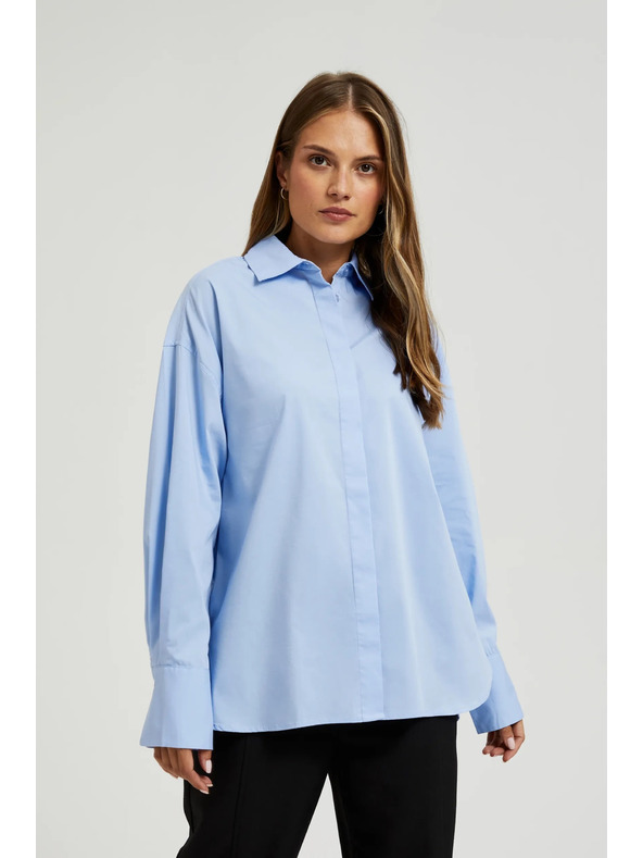 Moodo Plava ženska košulja