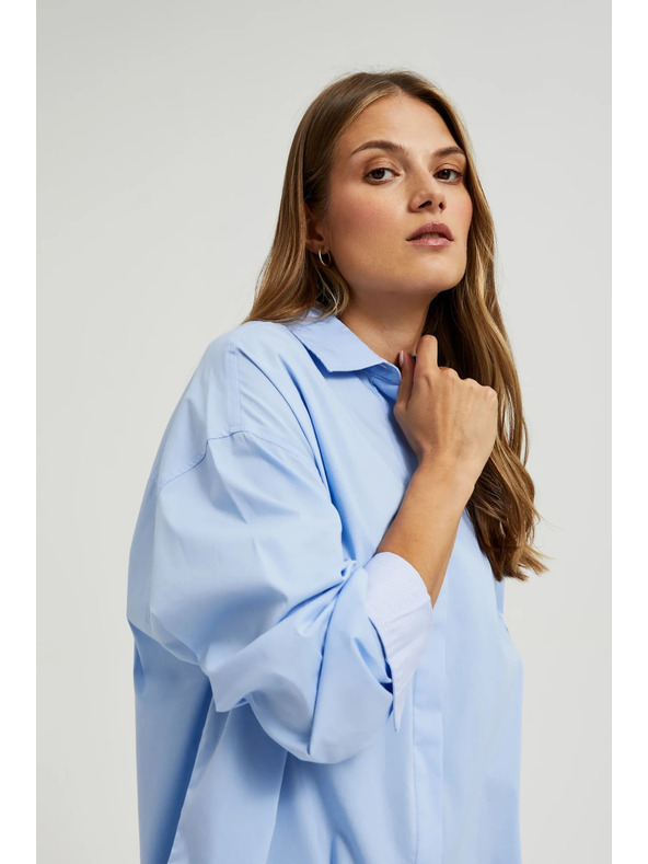 Moodo Plava ženska košulja