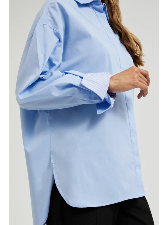 Moodo Plava ženska košulja