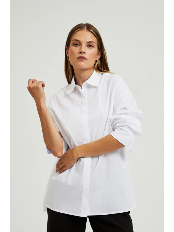 Moodo Bijela ženska košulja