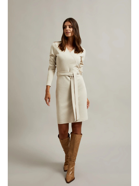 Moodo Svijetlo bež ženske haljine
