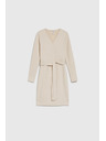 Moodo Svijetlo bež ženske haljine