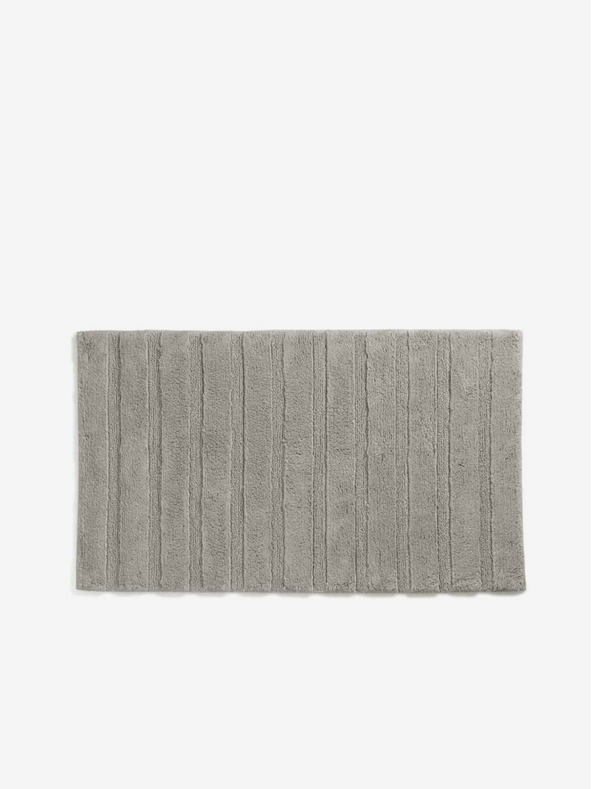 Kela Kupaonski tepih Megan 100x60 cm pamuk srebrnosivi KELA