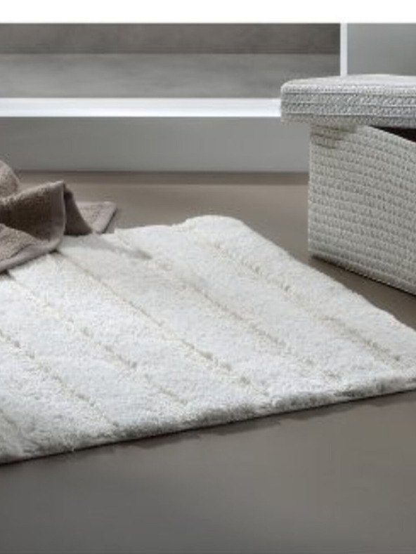 Kela Kupaonski tepih Megan 100% pamuk mahovito zeleni 65,0x55,0x1,6cm KELA