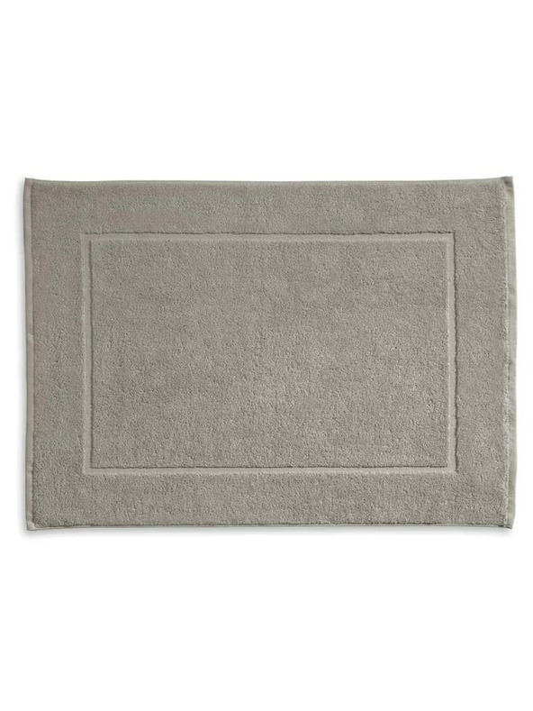 Kela Kupaonski tepih Ladessa 70x50 cm pamuk srebrno-sivi KELA