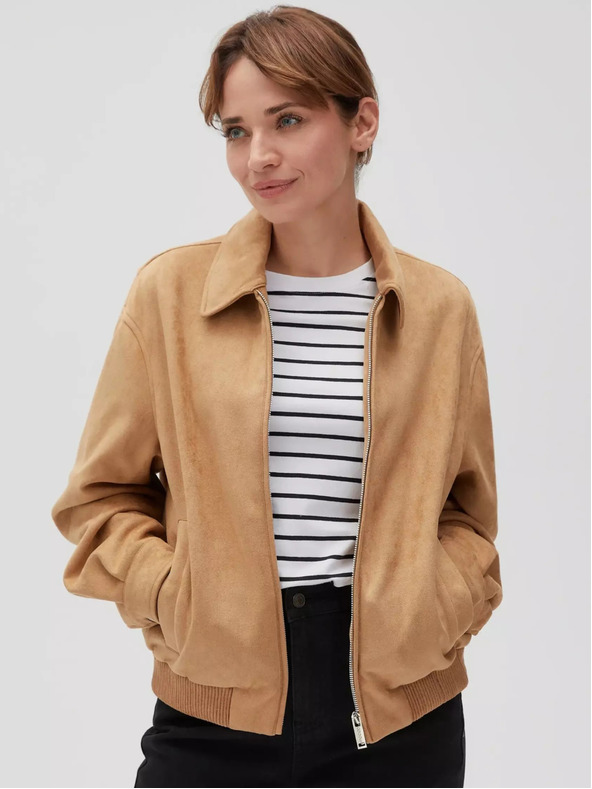 Moodo Bež ženska jakna