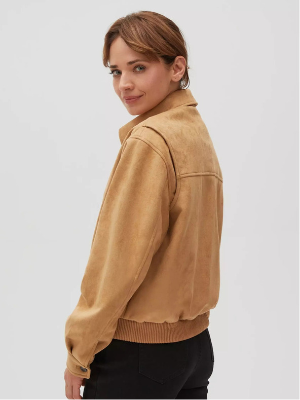 Moodo Bež ženska jakna