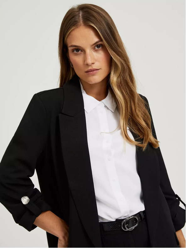 Moodo Crni ženski sako