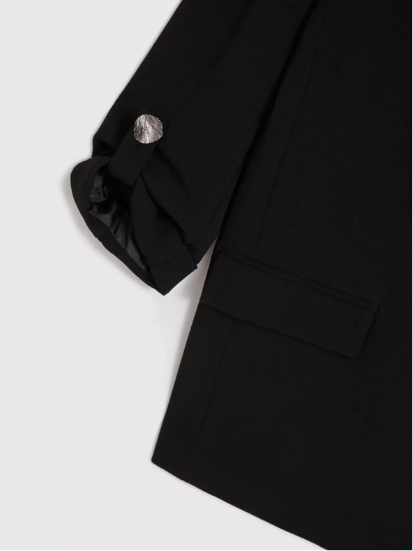 Moodo Crni ženski sako