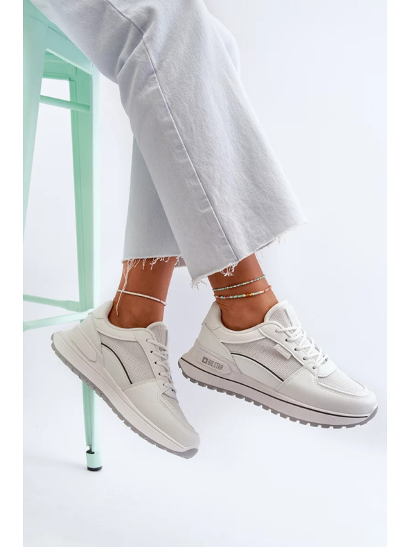 BIG STAR SHOES Ženske tenisice Big Star Bijele