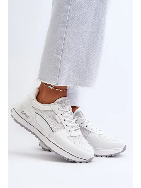 BIG STAR SHOES Ženske tenisice Big Star Bijele