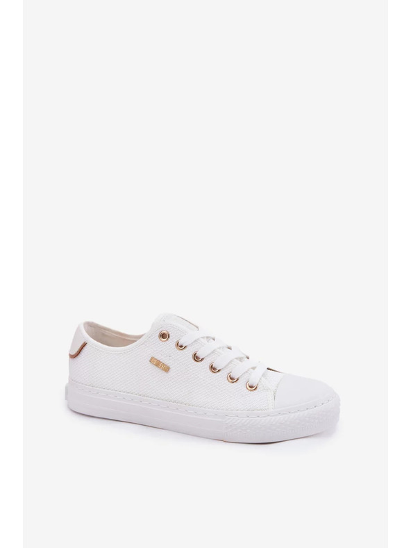 BIG STAR SHOES Ženske platnene tenisice Big Star – bijele