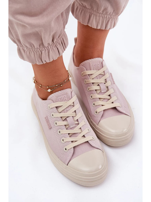 BIG STAR SHOES Ženske tenisice Big Star – svijetlo ružaste