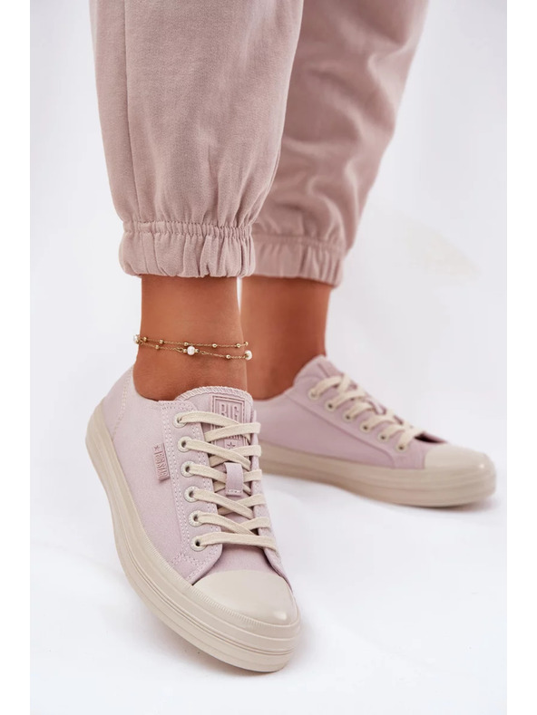 BIG STAR SHOES Ženske tenisice Big Star – svijetlo ružaste