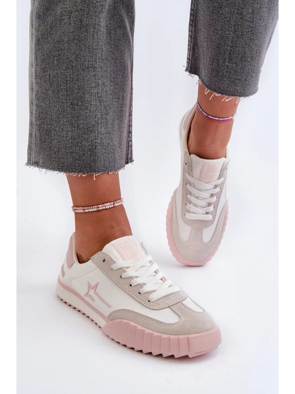 BIG STAR SHOES Ženske niske tenisice Big Star Ružaste