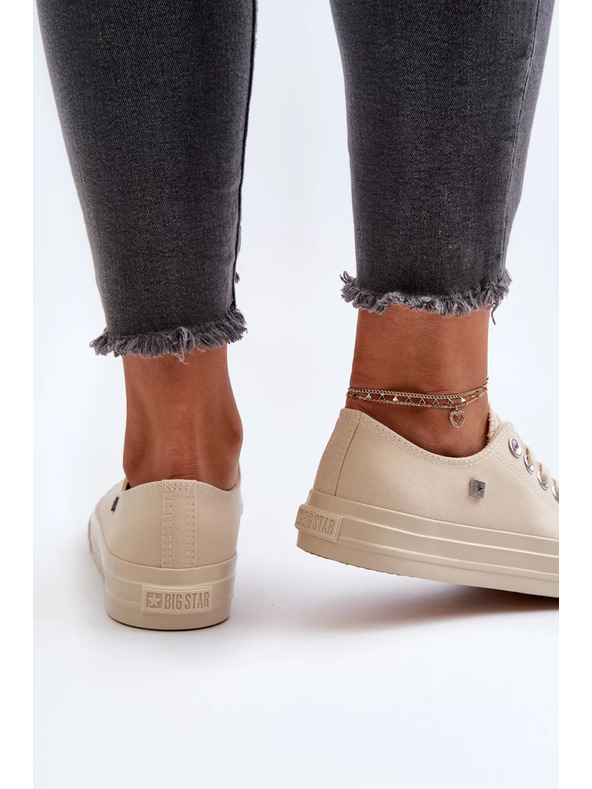 BIG STAR SHOES Klasične ženske tenisice Big Star - Bež
