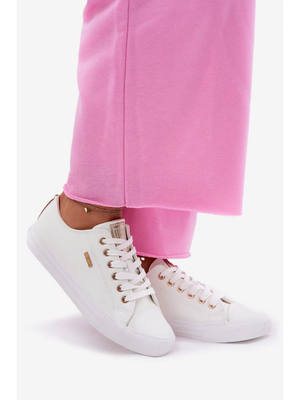 BIG STAR SHOES Ženske tenisice od ECO kože Big Star – bijele