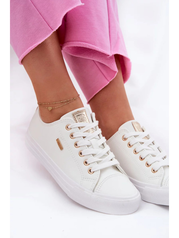 BIG STAR SHOES Ženske tenisice od ECO kože Big Star – bijele