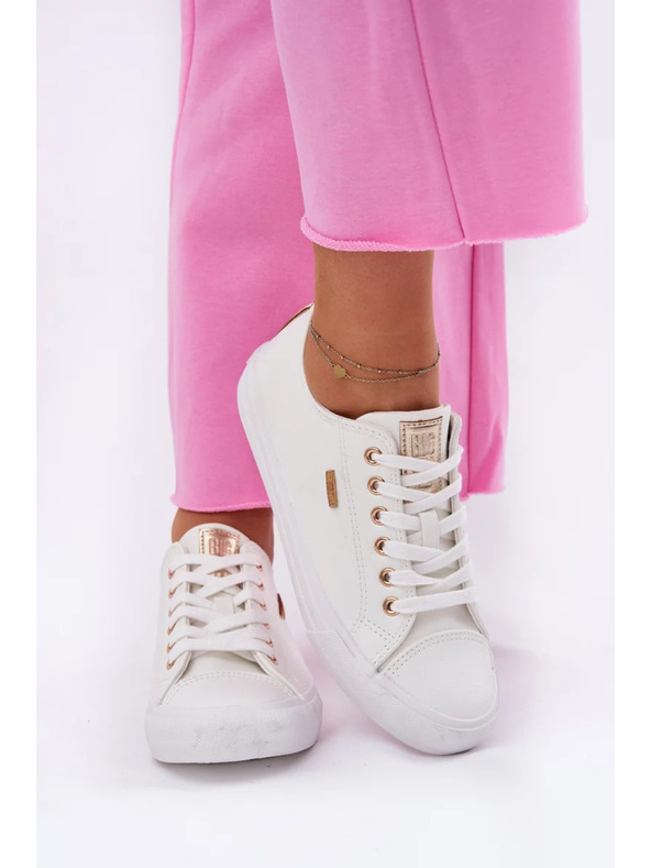 BIG STAR SHOES Ženske tenisice od ECO kože Big Star – bijele