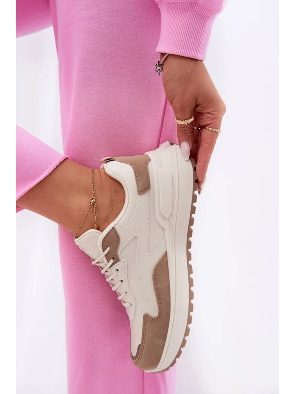 BIG STAR SHOES Ženske tenisice Big Star HI-POLY SYSTEM – bež