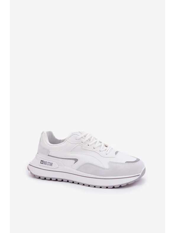 BIG STAR SHOES Ženske tenisice Big Star HI-POLY SYSTEM – bijele