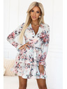 numoco Lagane cvjetne haljine s preklopnim izrezom i volanima