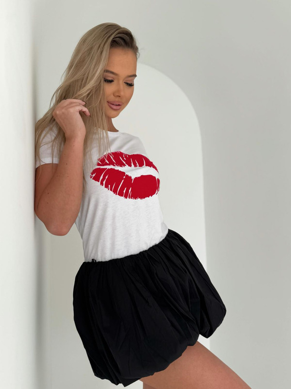 Edoti Pamučna majica SLR098 - bijela OTHER