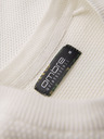 Ombre Clothing Muška pletena majica fine teksture - bijela